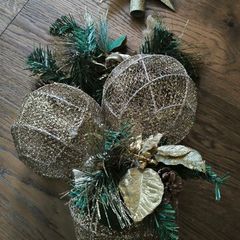 Christmas tree decorations and Tree Topper