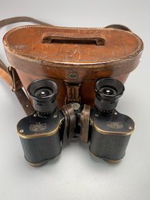 Antique Carl Zeiss Jena Telact 8x binoculars