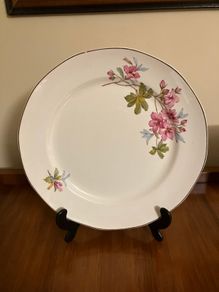 Gilt edge Royal Tudor Ware Dinner Plate