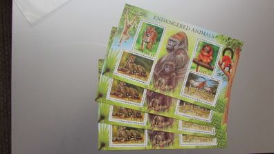 Ireland 1998.Endangered Animals.MNH.Four Different Sheetlets.