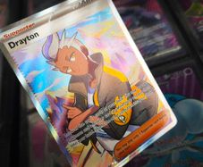 Drayton ! Ultra Rare ! from Surging Sparks Set ! 2024 ! Pokemon Card !