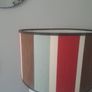 Lampshade red brown teal Image 2