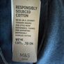 New M&S Wide Leg High Rise Tencel Jeans Image 5