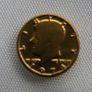 US Miniature 24K Gold Plated Token Image 3