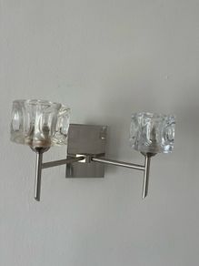 X2 small wall lights x1 ceiling light
