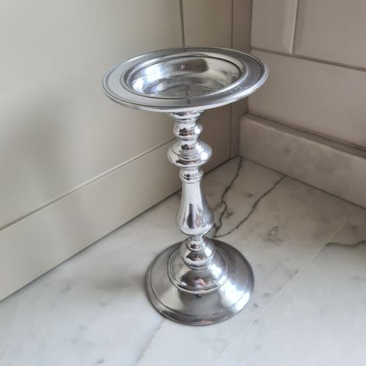 Silver Candle Holder