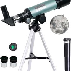 SALE | Telescope for Kids, Astronomical Telescope Zoom 90X HD Outdoor Monocular Space Telescopes Portable Refractor Spotting Scope With Tripod, Telescope for Adults, Kids and Beginner