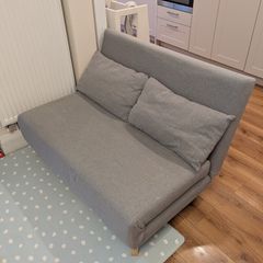 Slim sofa bed - three fold design 120cm wide