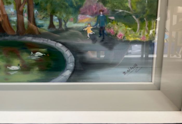Herbert Park by B. ONeill Original Oil Painting