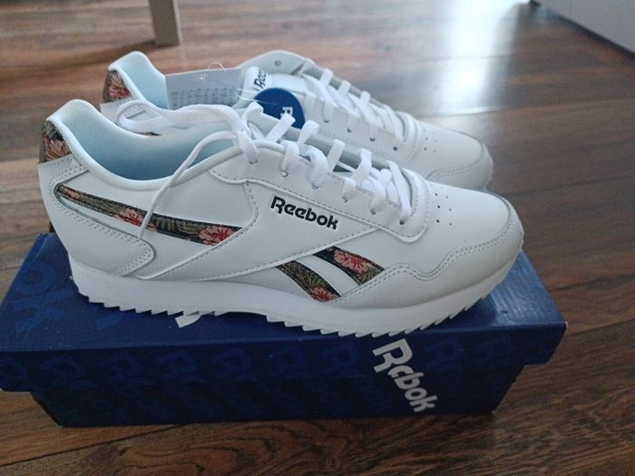 Reebok trainers runners white / floral