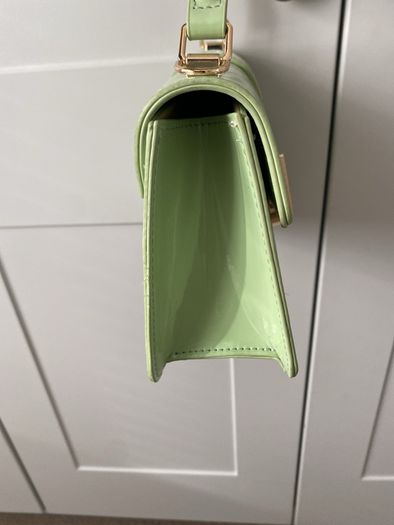 Handbag Green Patent