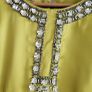 MONSOON Originals colour block black and lime dress Sz 14 UK - Rrp 160 (New) Image 4