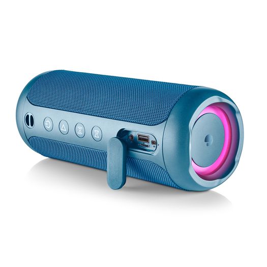 NGS Roller Furia 3 60W Waterproof BT Speaker with USB/FM/TF/AUX - Blue