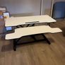 Adjustable Standing Desk Converter, Sit and be Stand Image 6