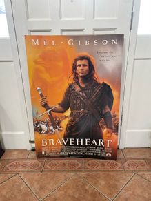 Braveheart Original 1995 Large Movie Display Poster