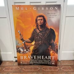 Braveheart Original 1995 Large Movie Display Poster