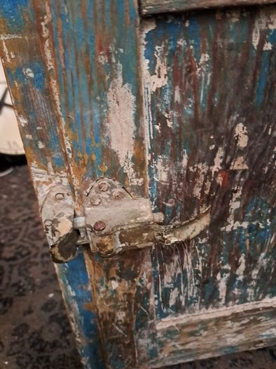 Vintage Wooden Fridge