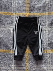 6-9m, Addias Black Tracksuit Bottoms