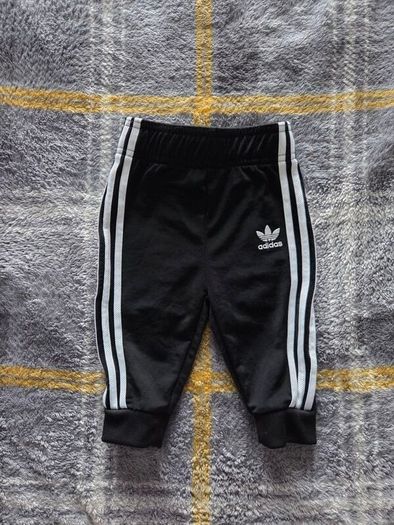 6-9m, Addias Black Tracksuit Bottoms