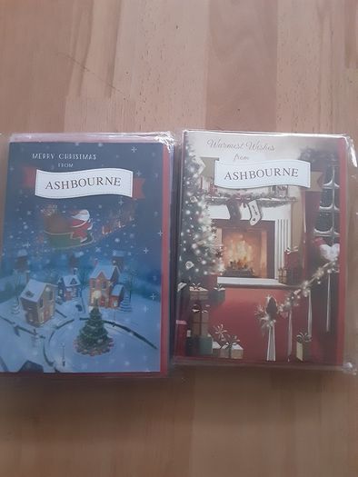 Christmas Cards/Greetings from Ashbourne ... Two x 12 Pack NOW 6.00 Euro