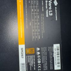 SilentiumPC Vero L3 700W PSU 80 Plus Bronze