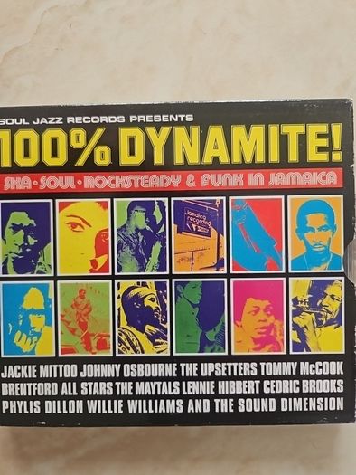 100% Dynamite CD - Ska, Soul, Rocksteady & Funk In Jamaica