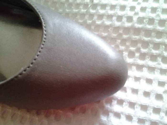 Dorothy Perkins Stone Grey High Heels - Size 4