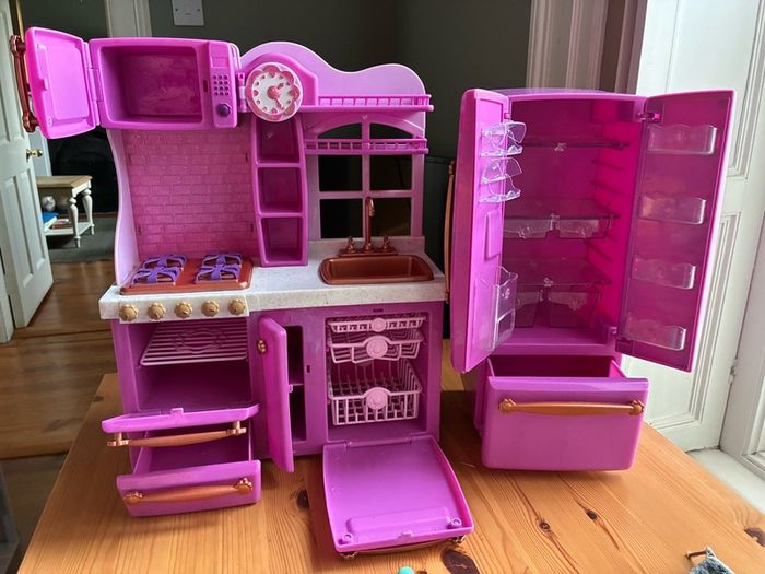 Our Generation Kitchen and Refrigerator set