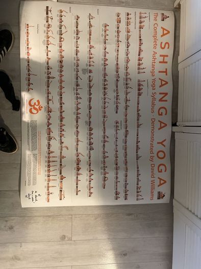 Large Ashtanga Yoga Poster