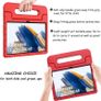 For Samsung Galaxy Tab A8 10.5 2021 Kids Case Shockproof Cover With Stand - Red Image 4