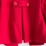 Sisley Red Pea Coat - UK6 Image 6