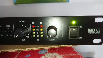 AMC imix 63 stereo mixing preamplifier
