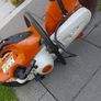 Stihl TS - 420 consaw with 14" inch diamond disc in excellent working condition, which starts half pull. Just had a full service. Image 3