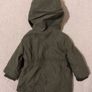 Warm fleece lined Hooded Parka Jacket Image 4