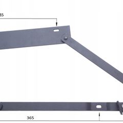 2 x Bed Lift Mechanism Kit, Bed Lifting Set Storage, Hinges Sofa Bed Space Saving Storage