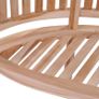 Banana Bench 200 cm Solid Teak Wood Image 4