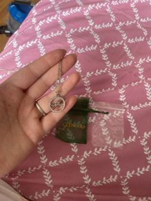 Glencara necklace with claddagh symbol