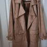 River Island Brown Suede Coat Size 16 Image 7