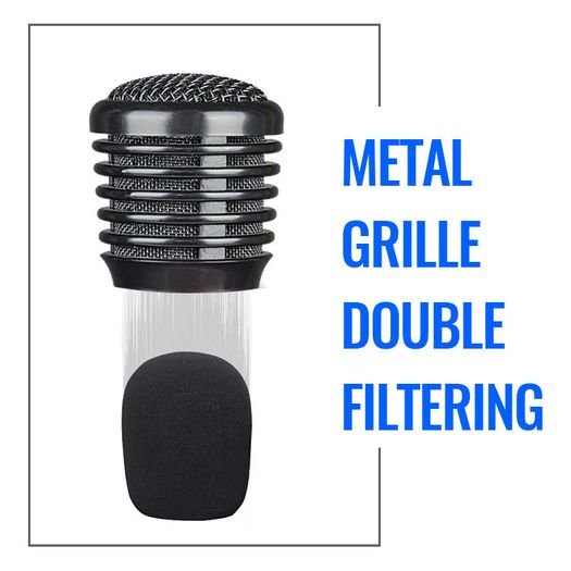 WEISRE Wired Microphone Black