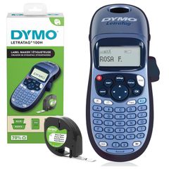 Dymo LetraTag LT-100H Handheld Label Maker, Abc Keyboard Printer, 13 Character LCD Screen, Home, Office