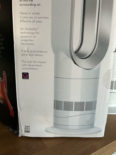 dyson hot and cool jet focus fan