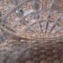 DISH - Large Heavy Vintage Glass Image 5