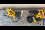 Corded DeWalt set DeWalt 110V jigsaw DeWalt 110V SDS rotary hammer