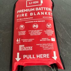 Li Ion Battery Fire Blanket