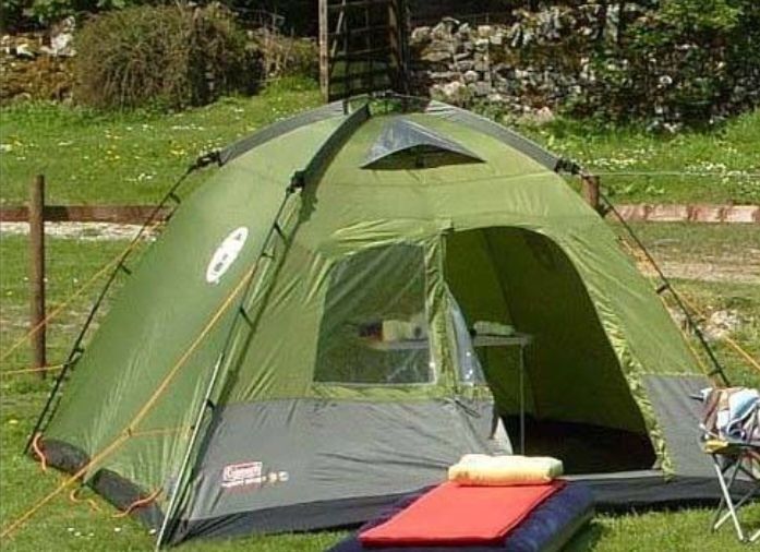 Coleman instant dome tent