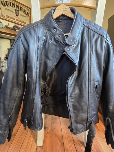 Leather motorbike Jacket