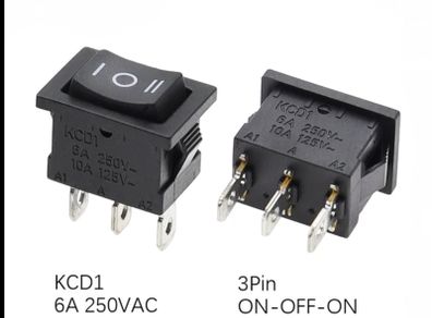Power Switch ON-OFF 15x21mm 2Pin 3Pin 4Pin 6Pin 250V 10A 15X21 Rocker Switch
