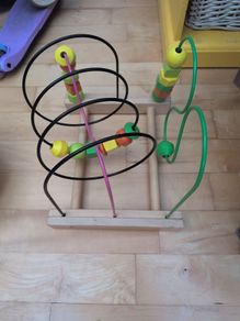 Ikea threading toy