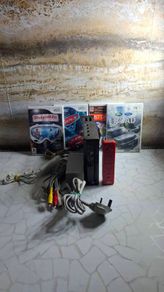 Nintendo Wii Console red motion plus 2 Games Pal Perfect Gift