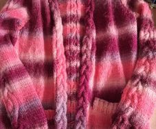 Hand Knitted Ladies Cardigan